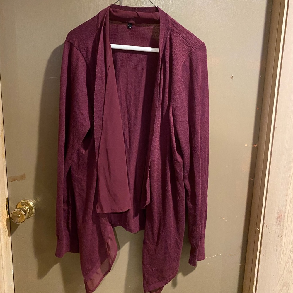 Maroon sweater